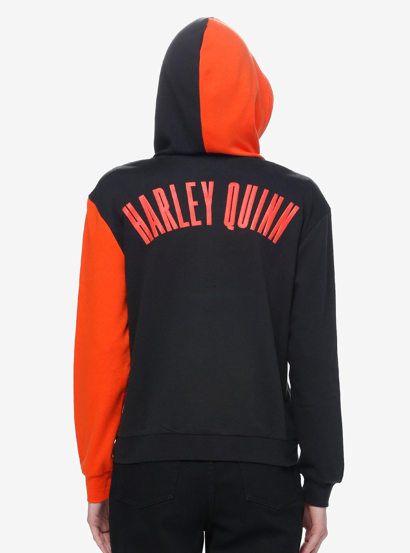 DC Comics Harley Quinn Color-Block Hoodie, , hi-res