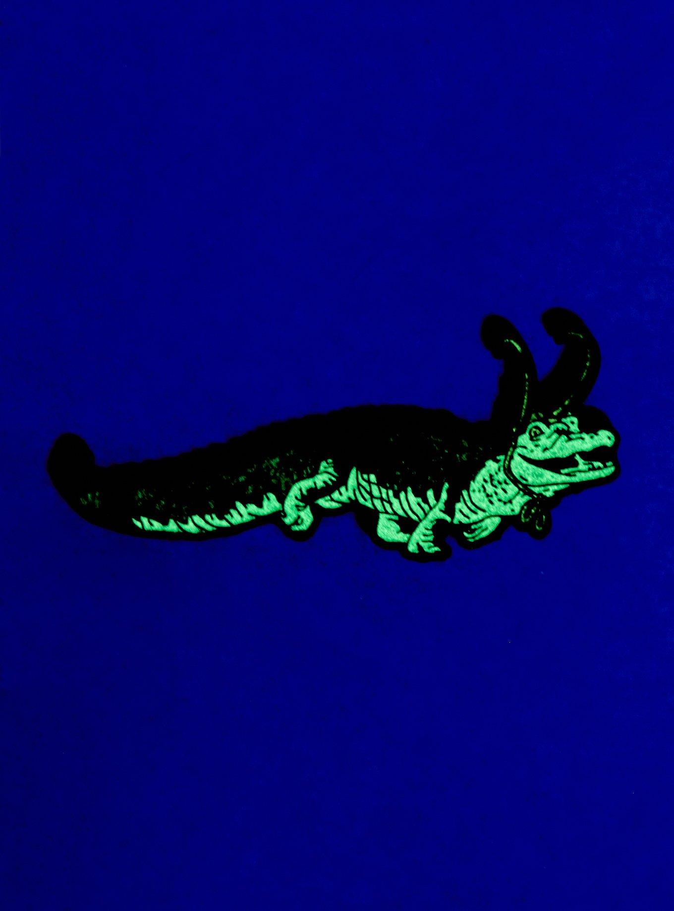 Marvel Loki Alligator Loki Glow-in-the-Dark Enamel Pin - BoxLunch Exclusive, , alternate