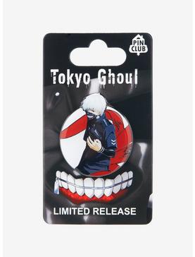 Tokyo Ghoul Ken Kaneki Circular Enamel Pin - BoxLunch Exclusive, , hi-res