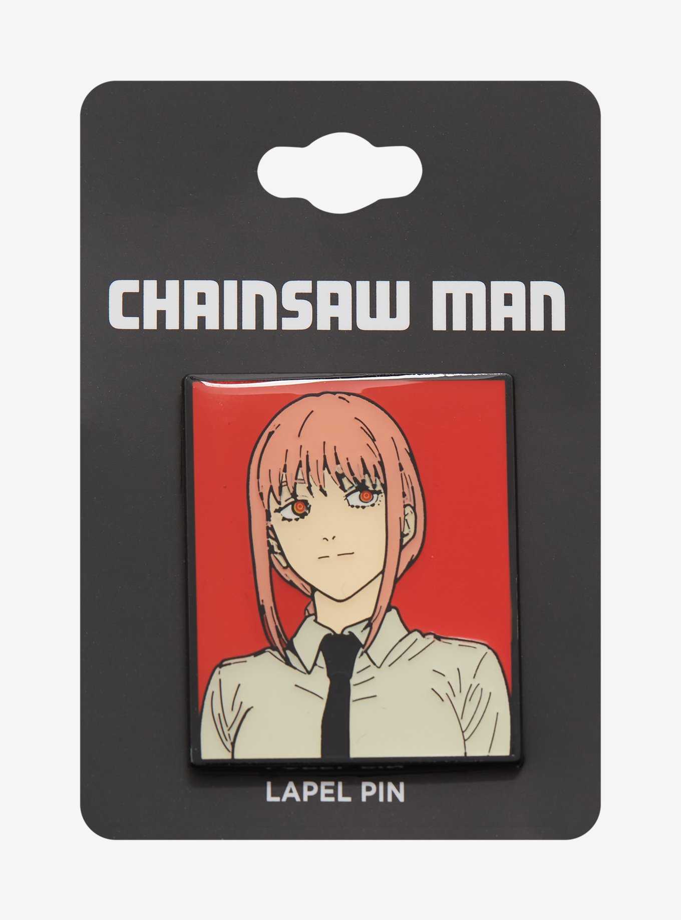 Chainsaw Man Makima Portrait Enamel Pin - BoxLunch Exclusive, , hi-res