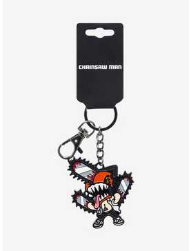 Chainsaw Man Chibi Chainsaw Devil Keychain - BoxLunch Exclusive, , hi-res
