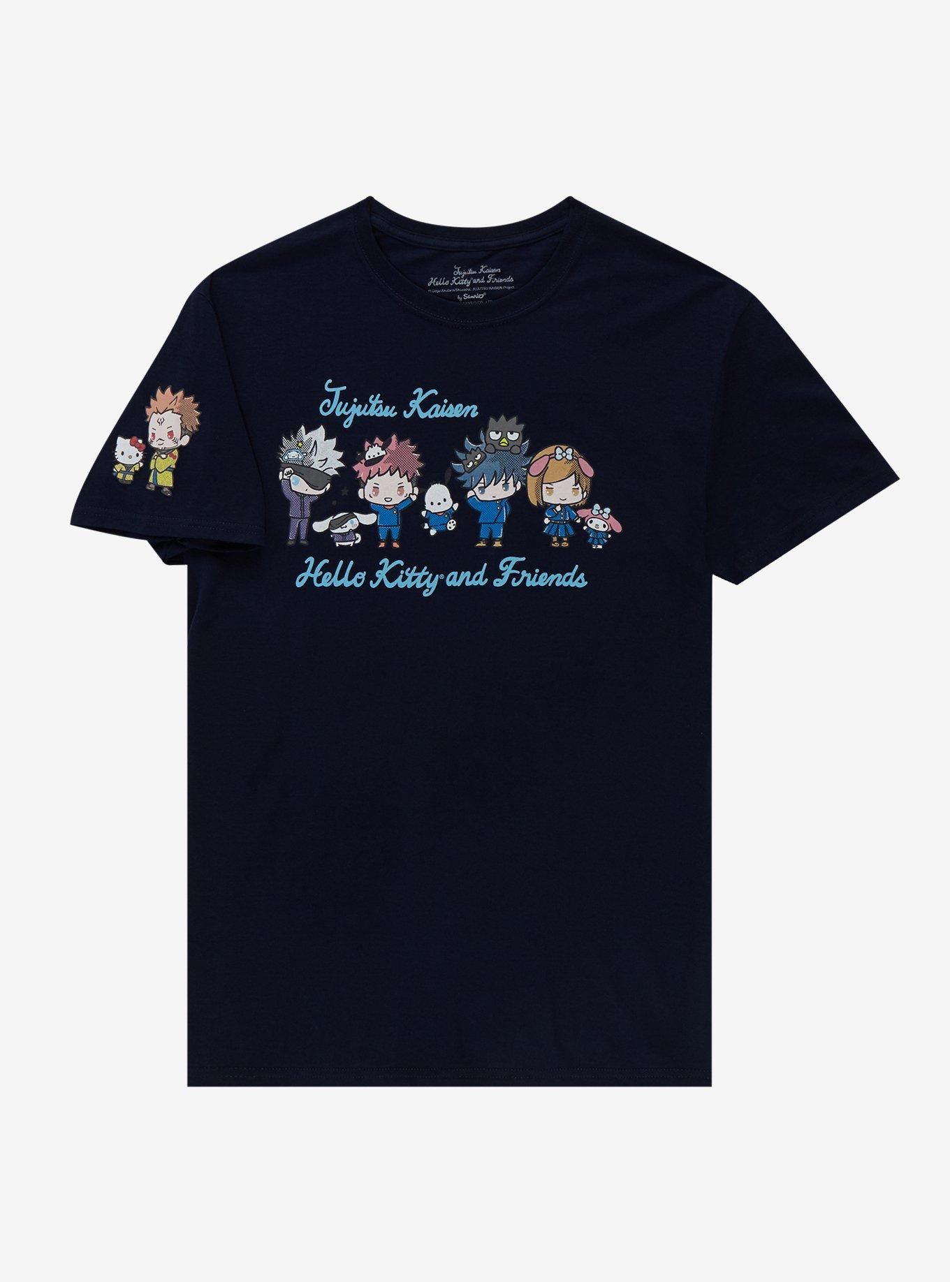 Jujutsu Kaisen X Hello Kitty And Friends Megumi T-Shirt