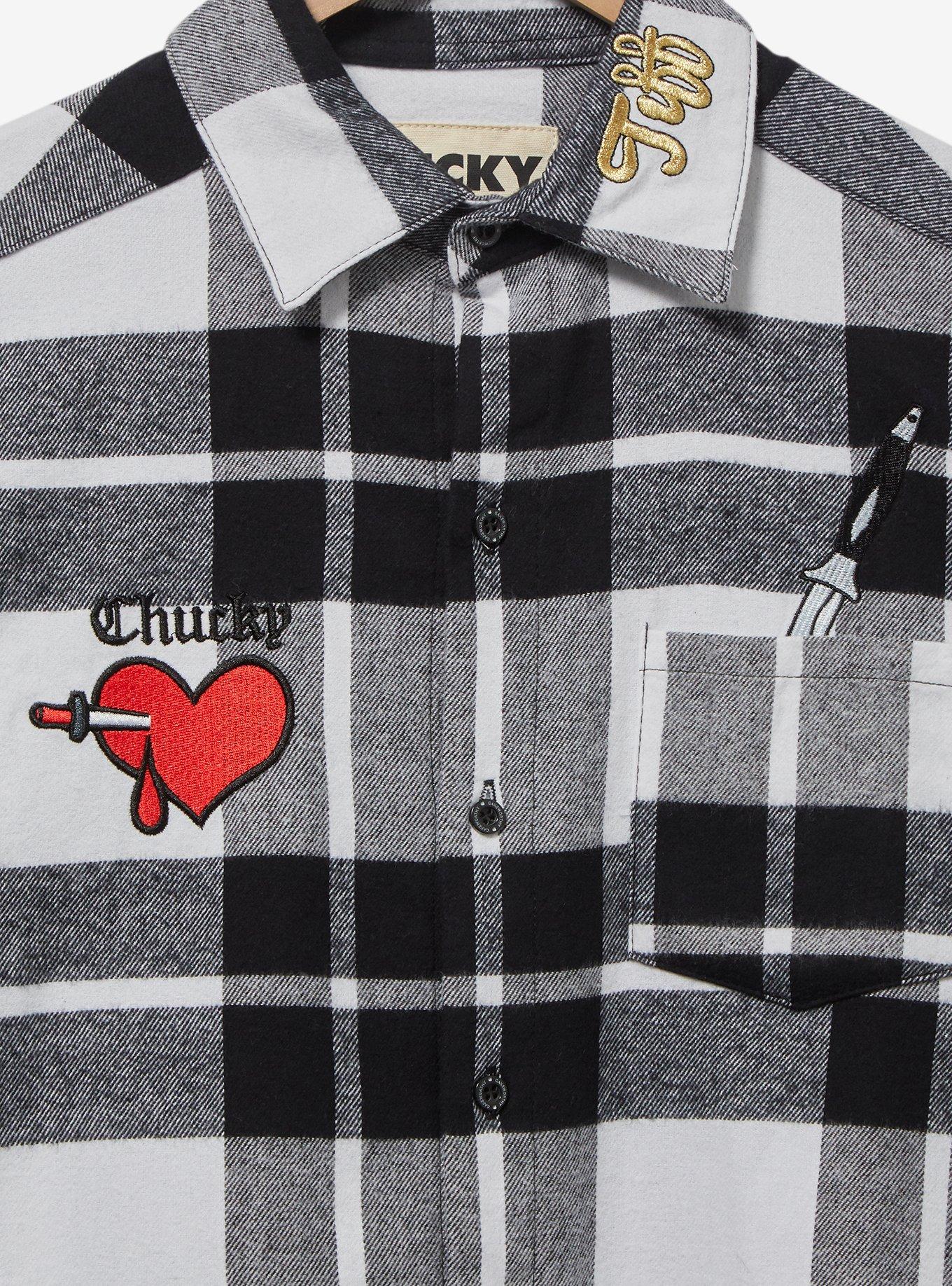 Cakeworthy Child&rsquo;s Play Chucky Flannel - BoxLunch Exclusive, MULTI, alternate