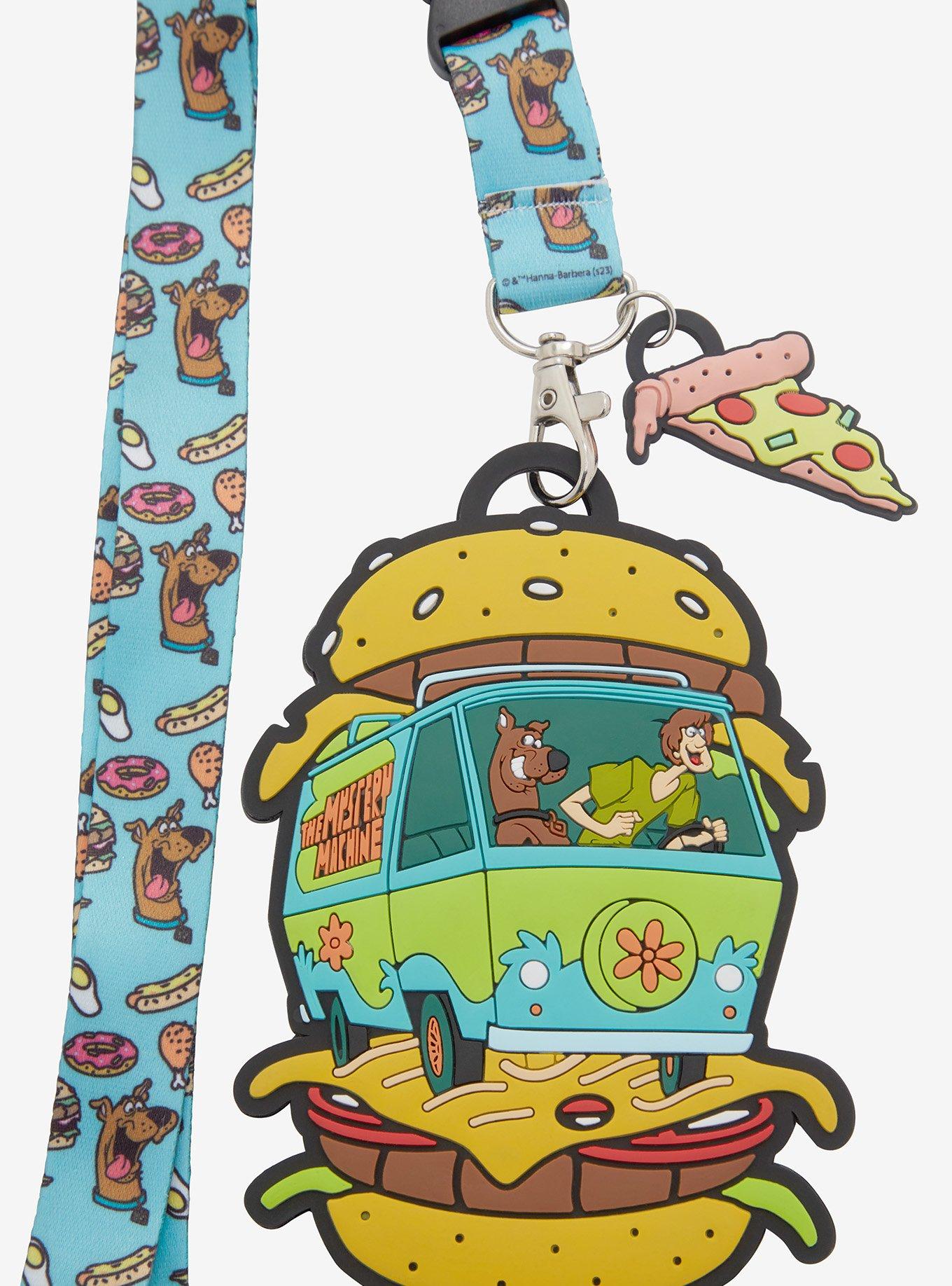 Scooby Doo! Food Allover Print Lanyard - BoxLunch Exclusive, , alternate