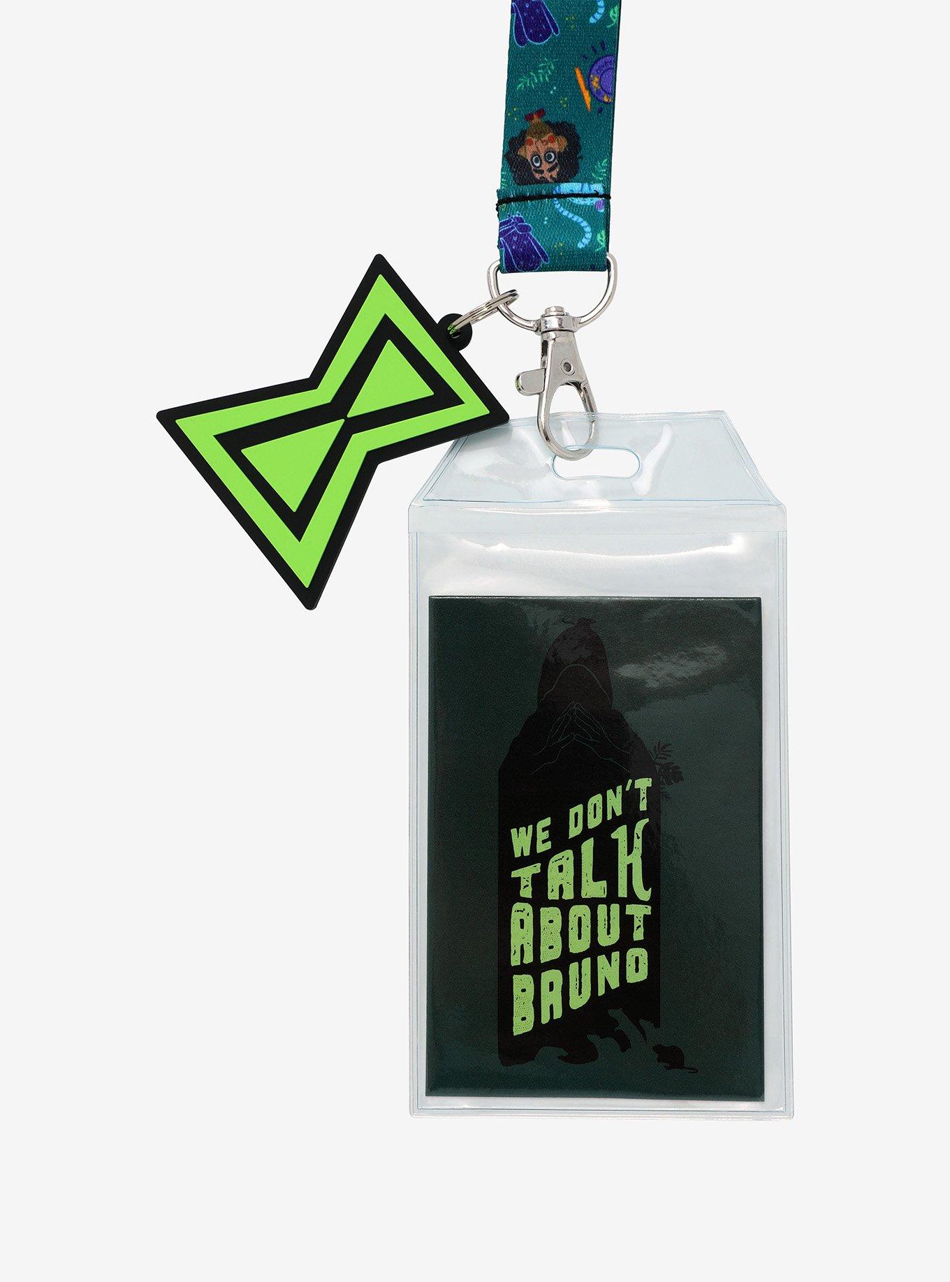 Disney Encanto Bruno Icons Allover Print Lanyard - BoxLunch Exclusive, , alternate