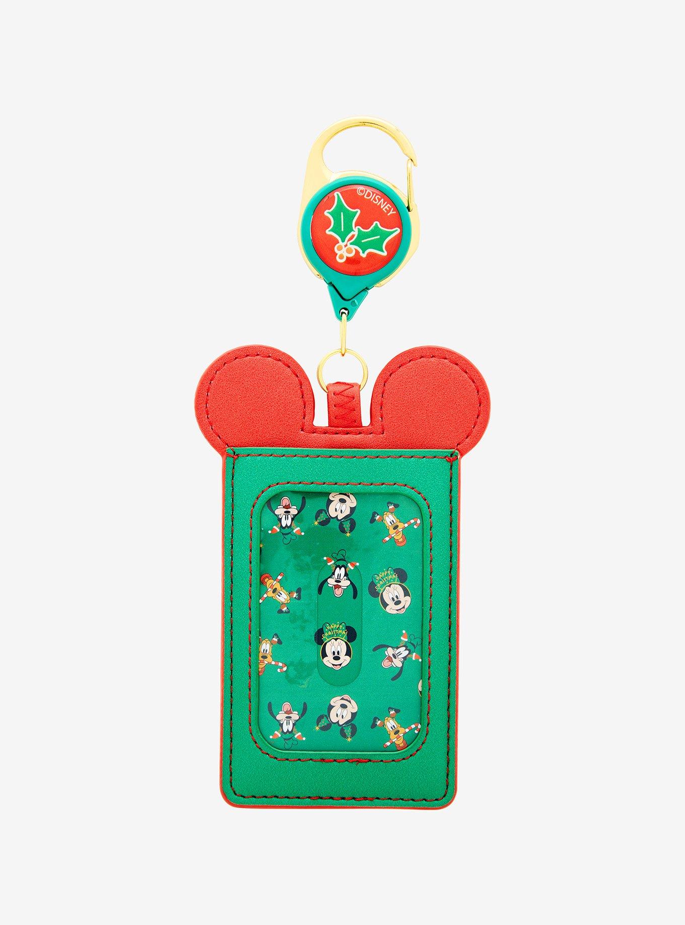 Disney Mickey & Friends Holiday Retractable Lanyard - BoxLunch Exclusive, , alternate