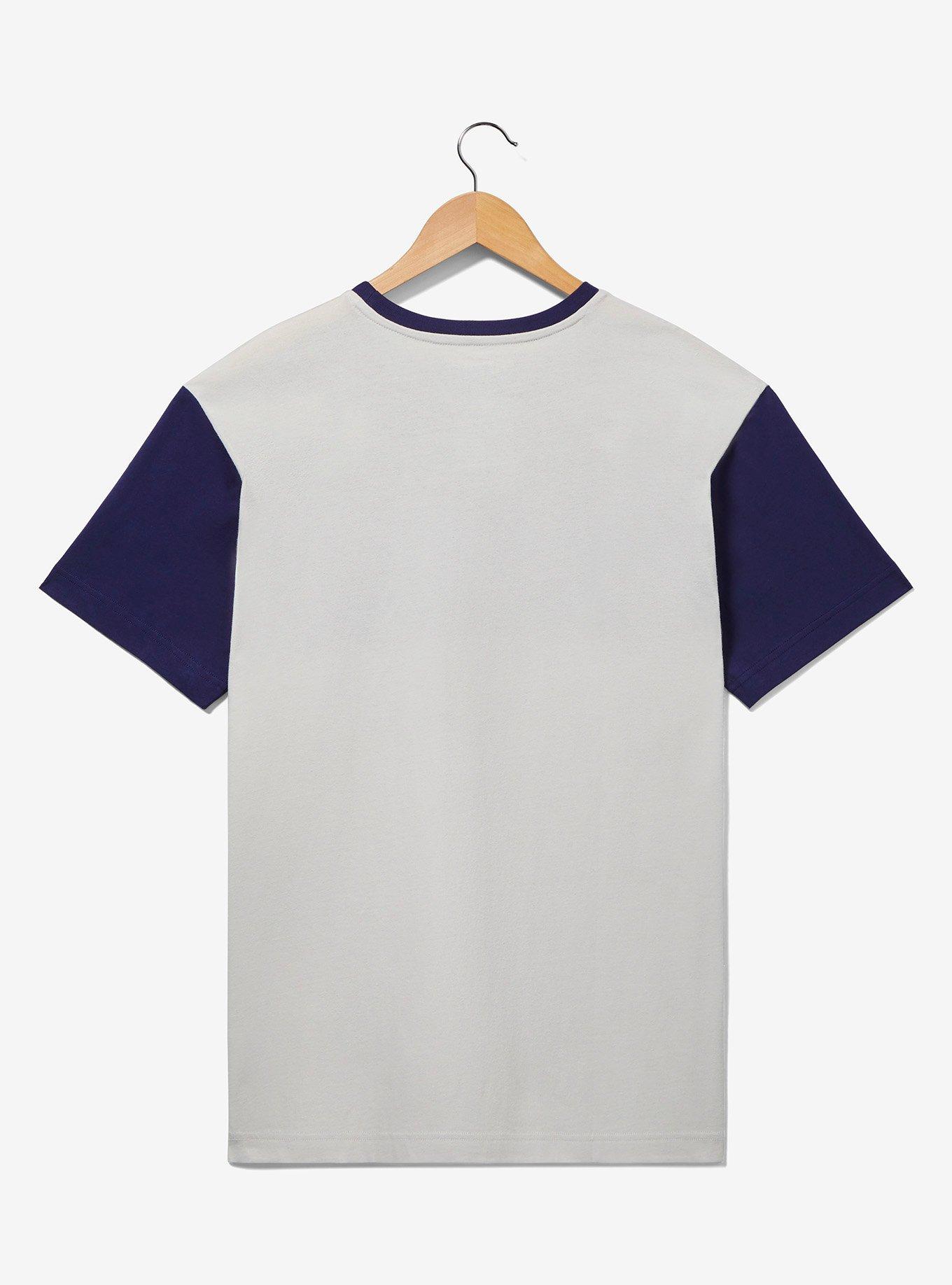 Naruto Shippuden Uchiha Panel T-Shirt - BoxLunch Exclusive, NAVY, alternate