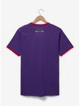 BLEACH Nice Vibe Ringer T-Shirt - BoxLunch Exclusive, PURPLE, alternate
