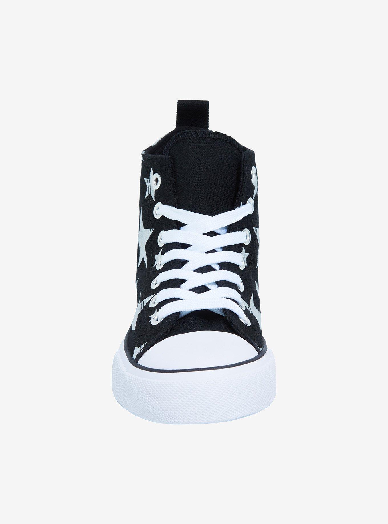 Silver Stars Hi-Top Sneakers, MULTI, alternate