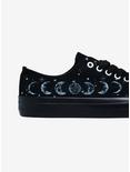 Celestial Moon Phase Lace-Up Sneakers, MULTI, alternate