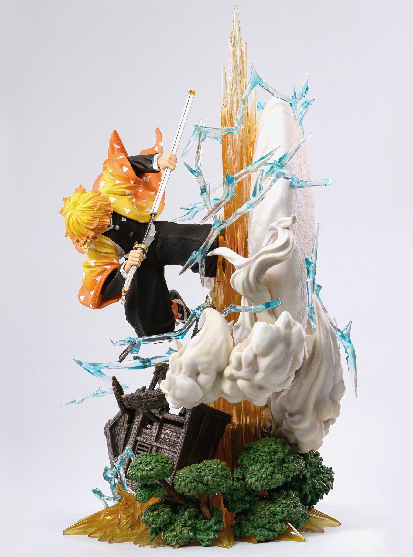 Demon Slayer: Kimetsu No Yaiba Zenitsu Agatsuma Light-Up Statue, , alternate