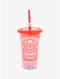 Five Nights At Freddy's Pizza Checkered Acrylic Travel Cup, , alternate