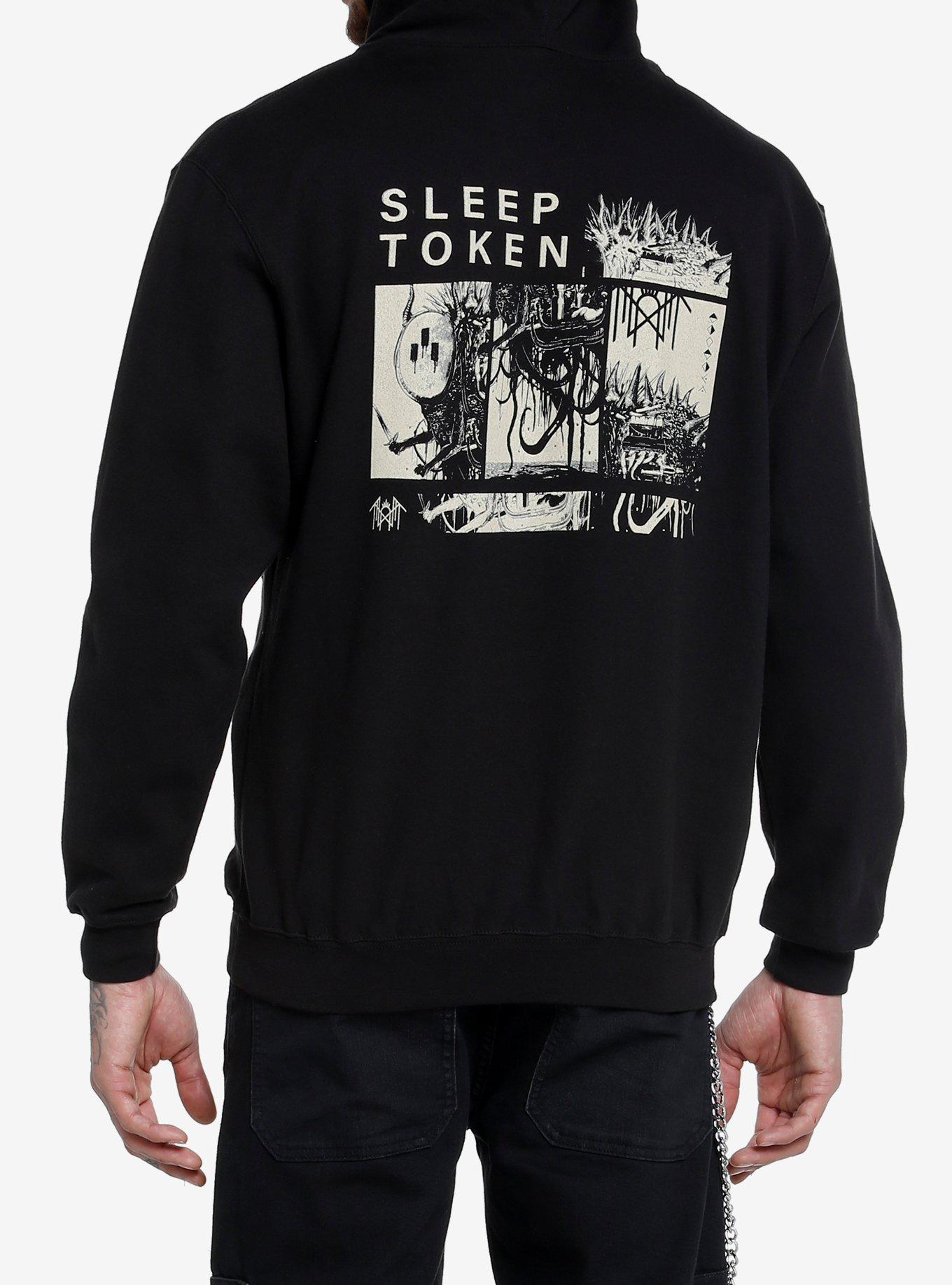 Sleep Token Symbols & Beings Hoodie, BLACK, alternate