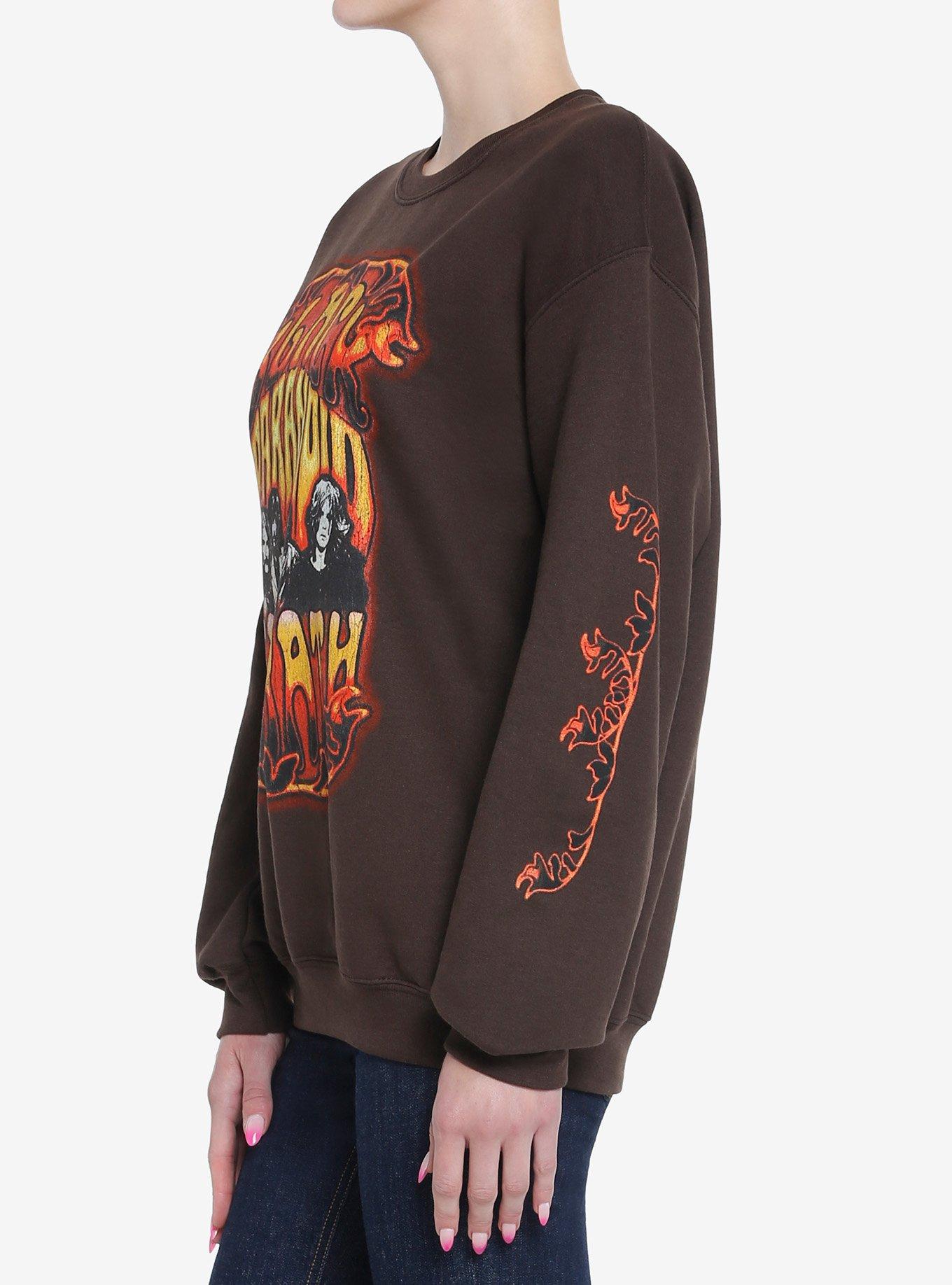 Black Sabbath Paranoid Girls Sweatshirt, CHOCOLATE BROWN, alternate
