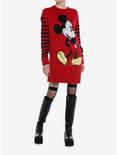 Disney Mickey Mouse Stripe Sweater Dress, RED  BLACK, alternate
