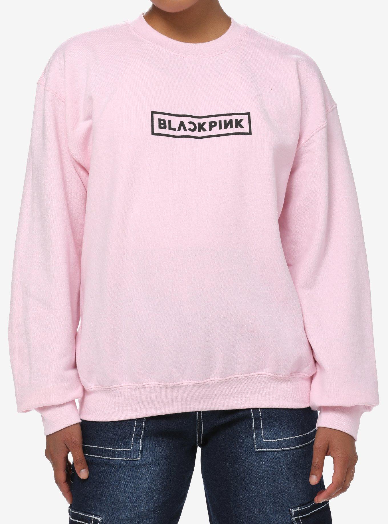 BLACKPINK Born Pink Tour Girls Sweatshirt, LIGHT PINK, alternate