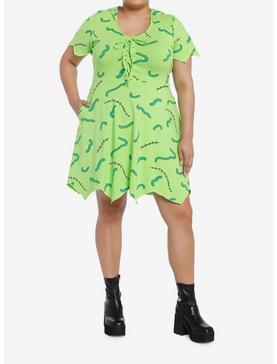 The Nightmare Before Christmas Oogie Boogie Hooded Dress Plus Size, , hi-res