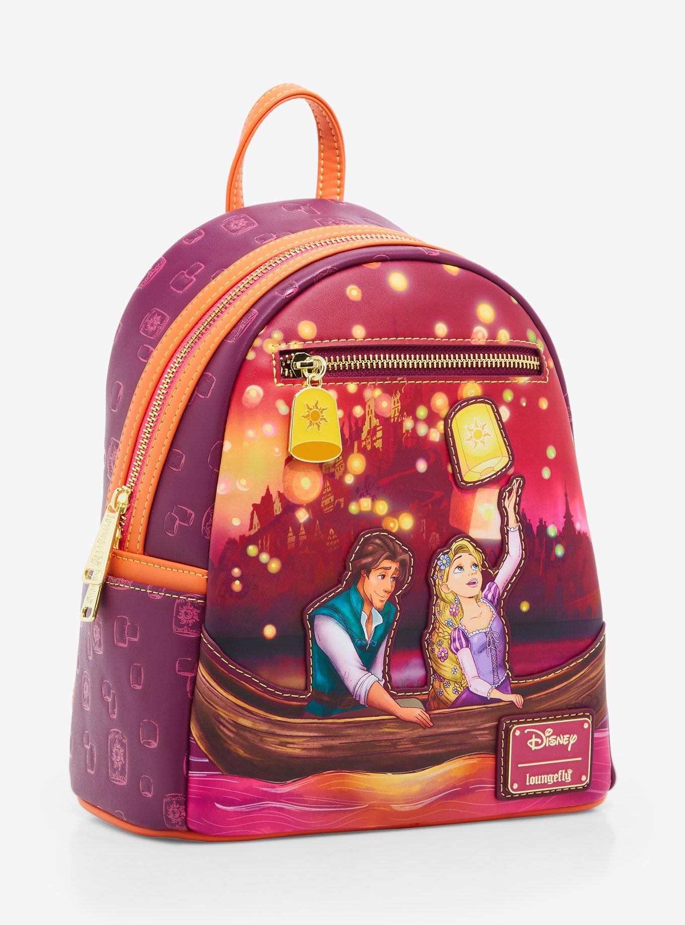 Loungefly Disney Tangled Rapunzel & Flynn Boat Scene Glow-in-the-Dark Mini Backpack - BoxLunch Exclusive, , alternate