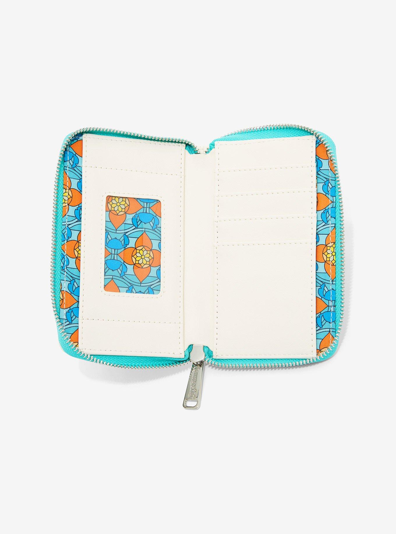 Loungefly Disney Lilo & Stitch Stained Glass Wallet - BoxLunch Exclusive