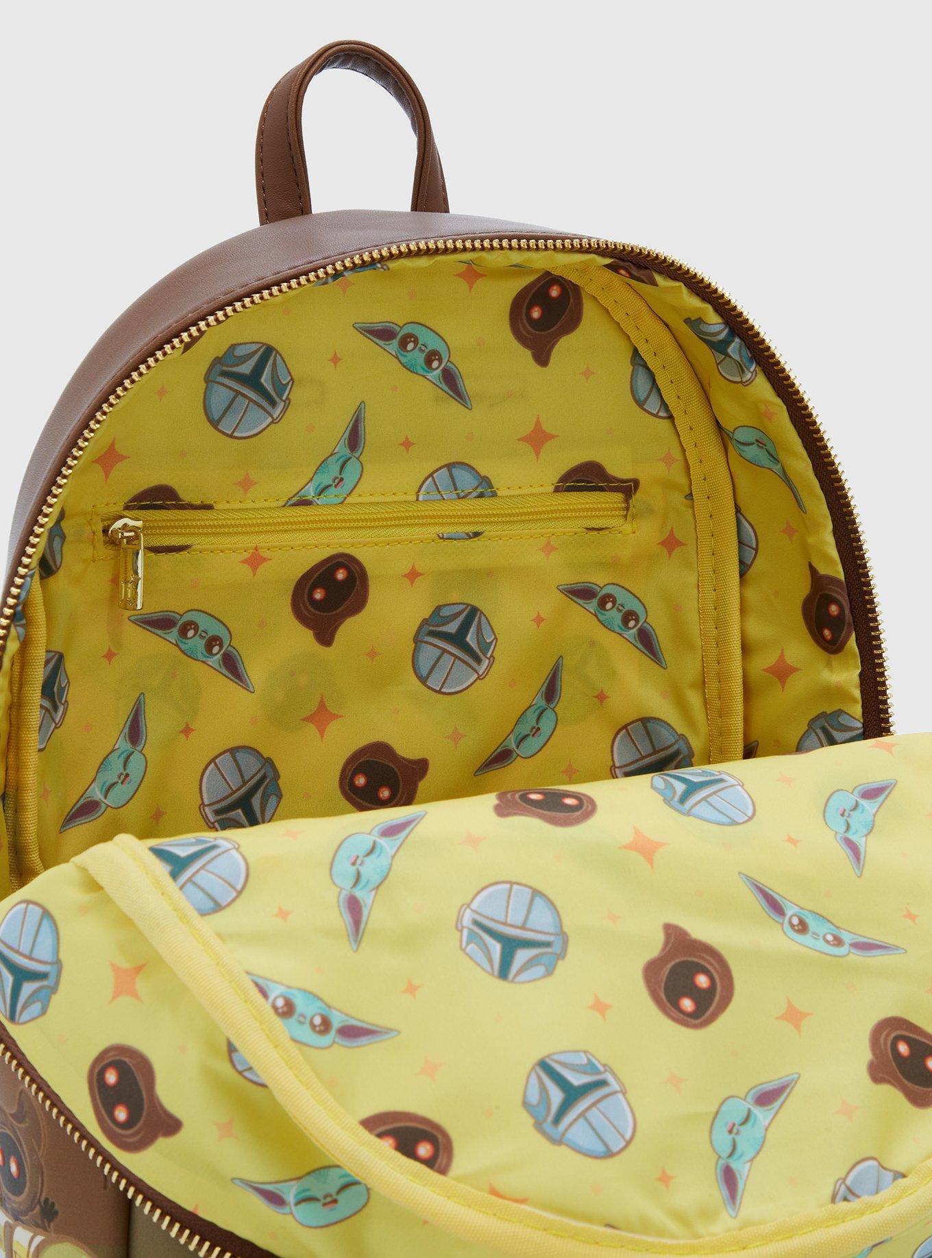 Loungefly Star Wars The Mandalorian Grogu & Mando Mini Backpack - BoxLunch Exclusive, , alternate