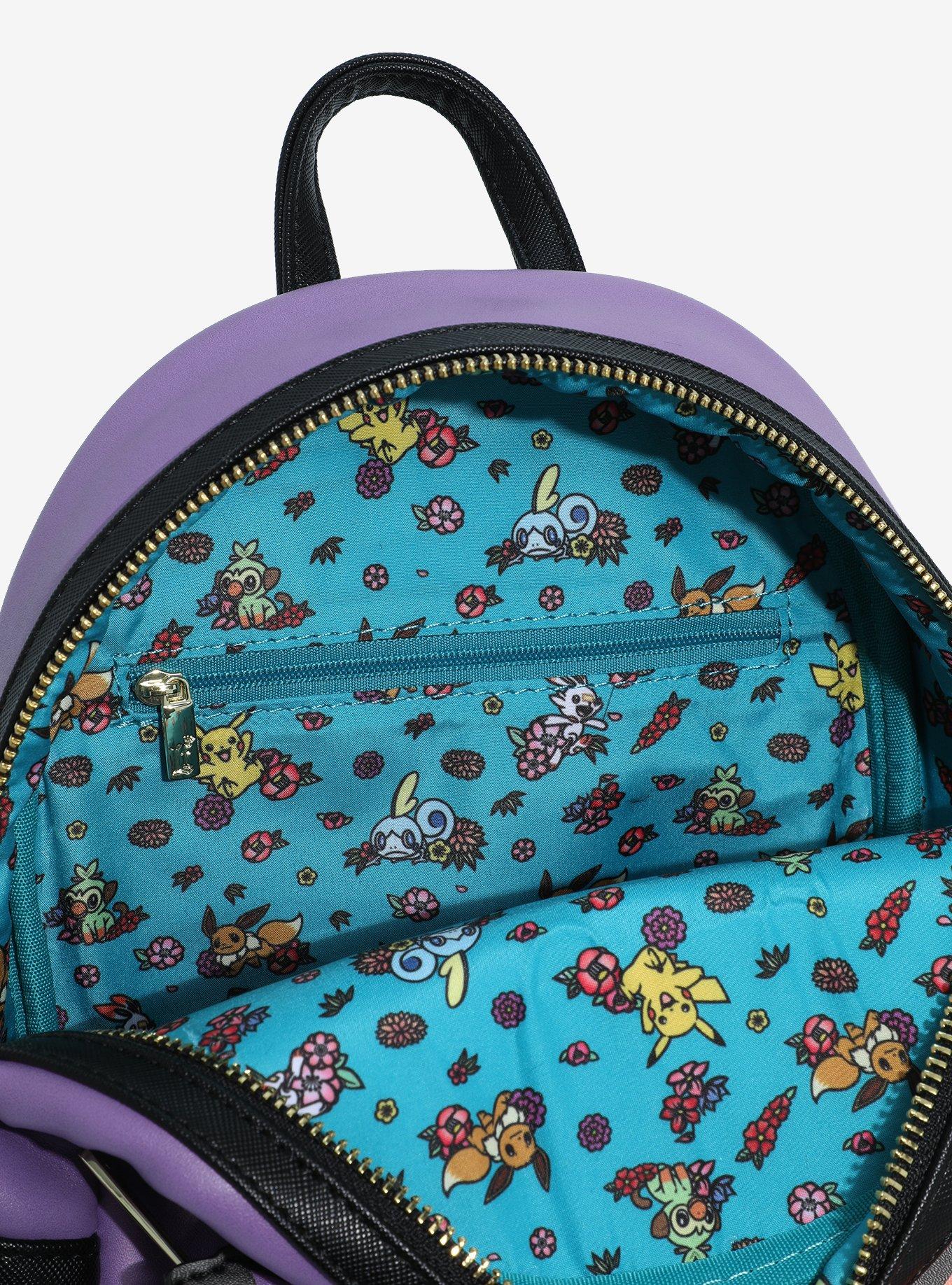 Loungefly Pokémon Gengar Floral Characters Mini Backpack - BoxLunch Exclusive, , alternate