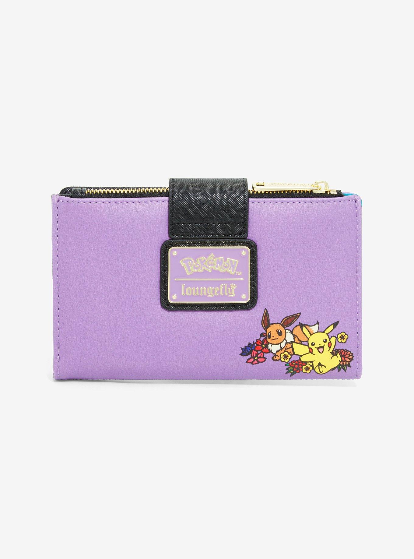 Loungefly Pok&eacute;mon Gengar Floral Wallet - BoxLunch Exclusive, , alternate