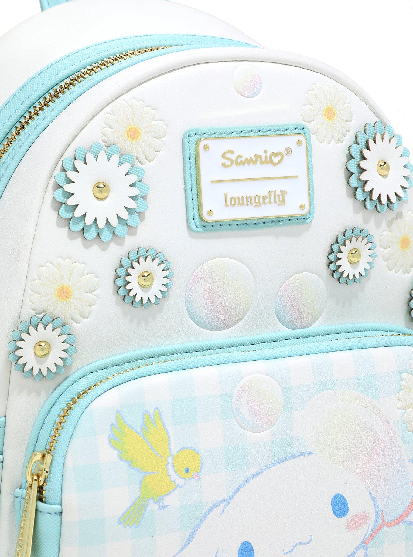 Loungefly Sanrio Cinnamoroll Floral Mini Backpack - BoxLunch Exclusive, , alternate