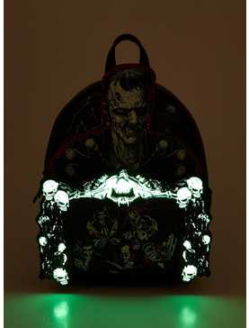 Universal Studios Halloween Horror Nights Glow-In-The-Dark Mini Backpack Hot Topic Exclusive, , hi-res