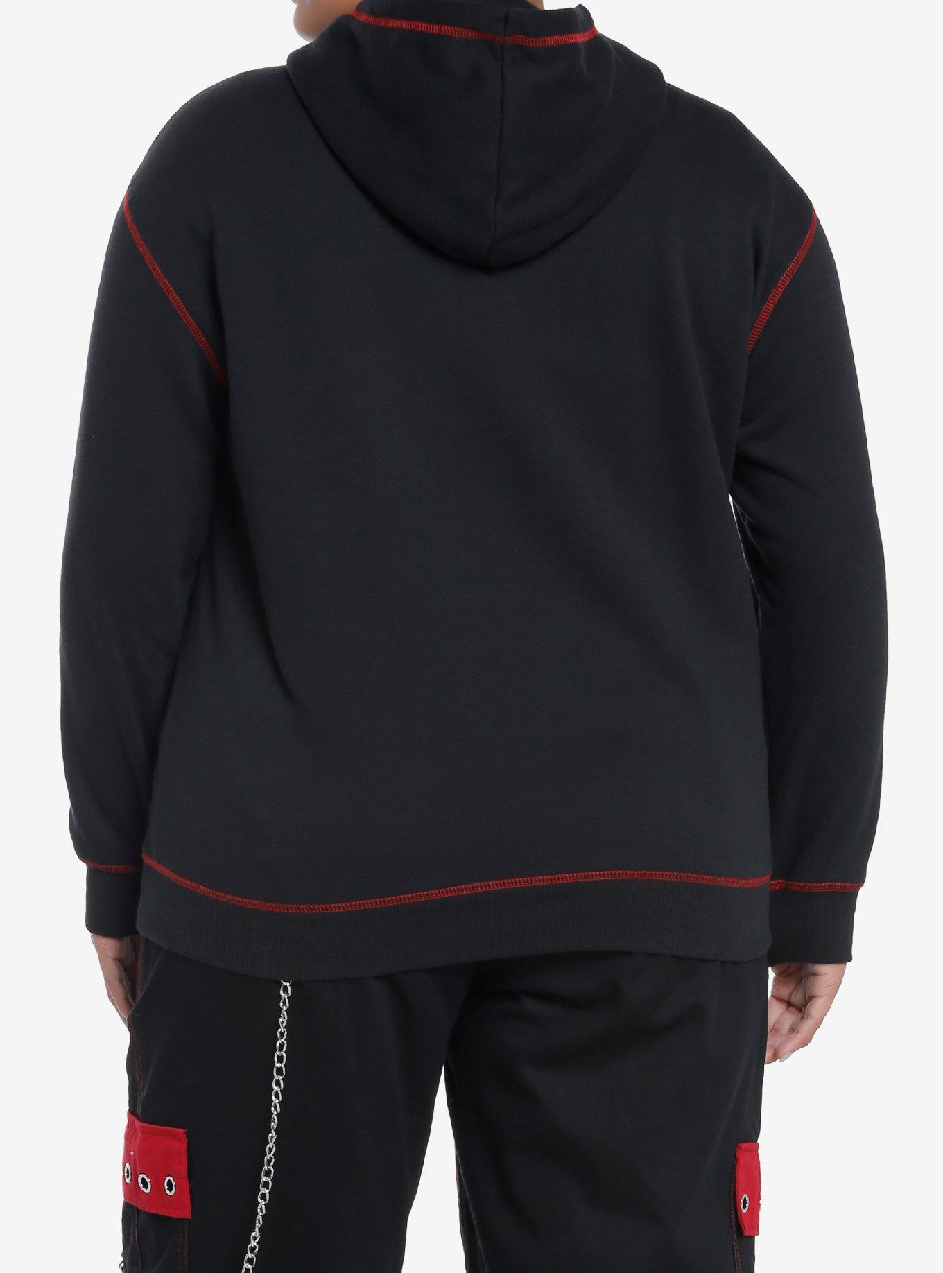 Ruby Gloom Gloom & Doom Girls Hoodie Plus Size, MULTI, alternate