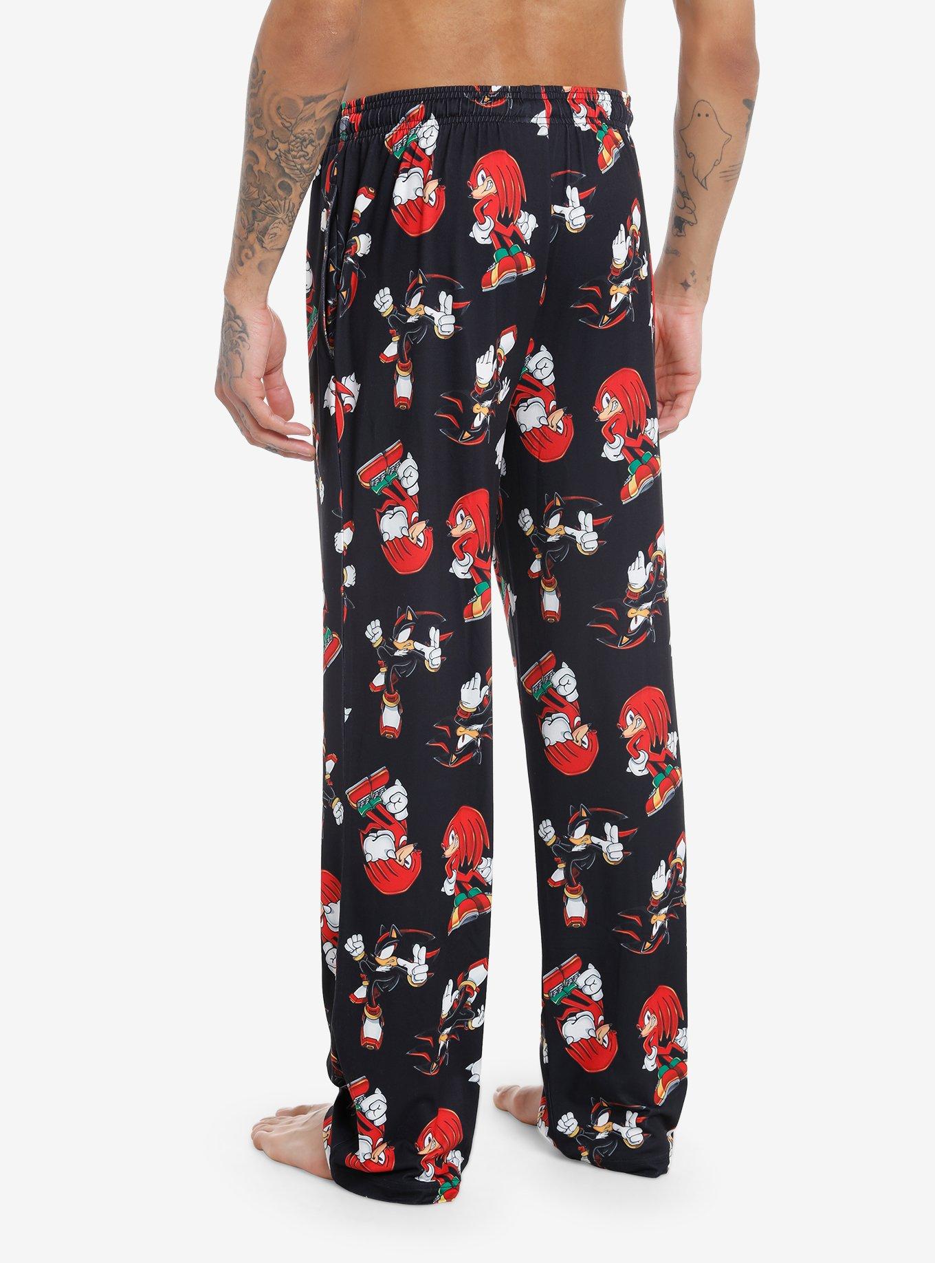 Shadow the hedgehog pajamas hotsell