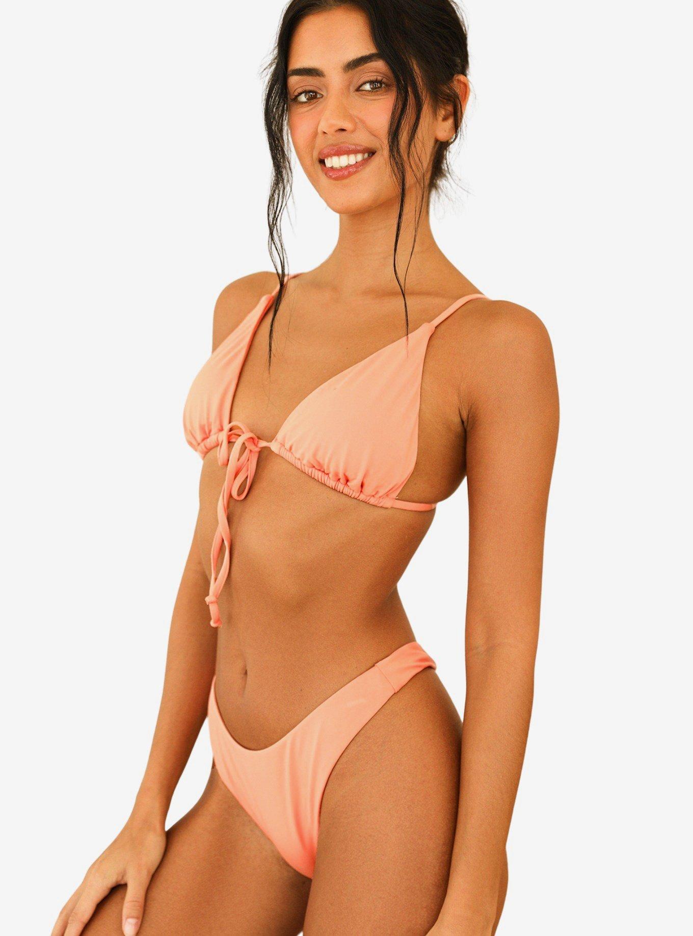 Dippin' Daisy's Cove Swim Top Lotus Orange, ORANGE, alternate