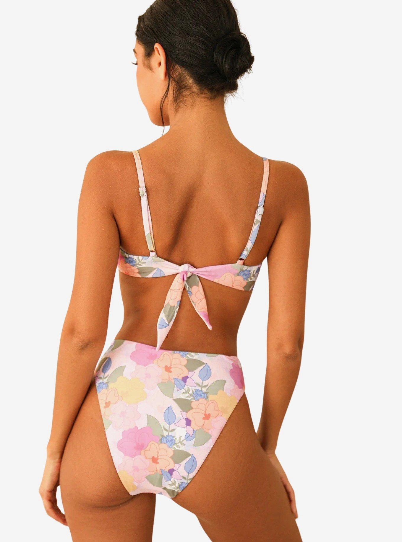 Dippin' Daisy's Gigi Swim Top Zen Garden Floral, , hi-res