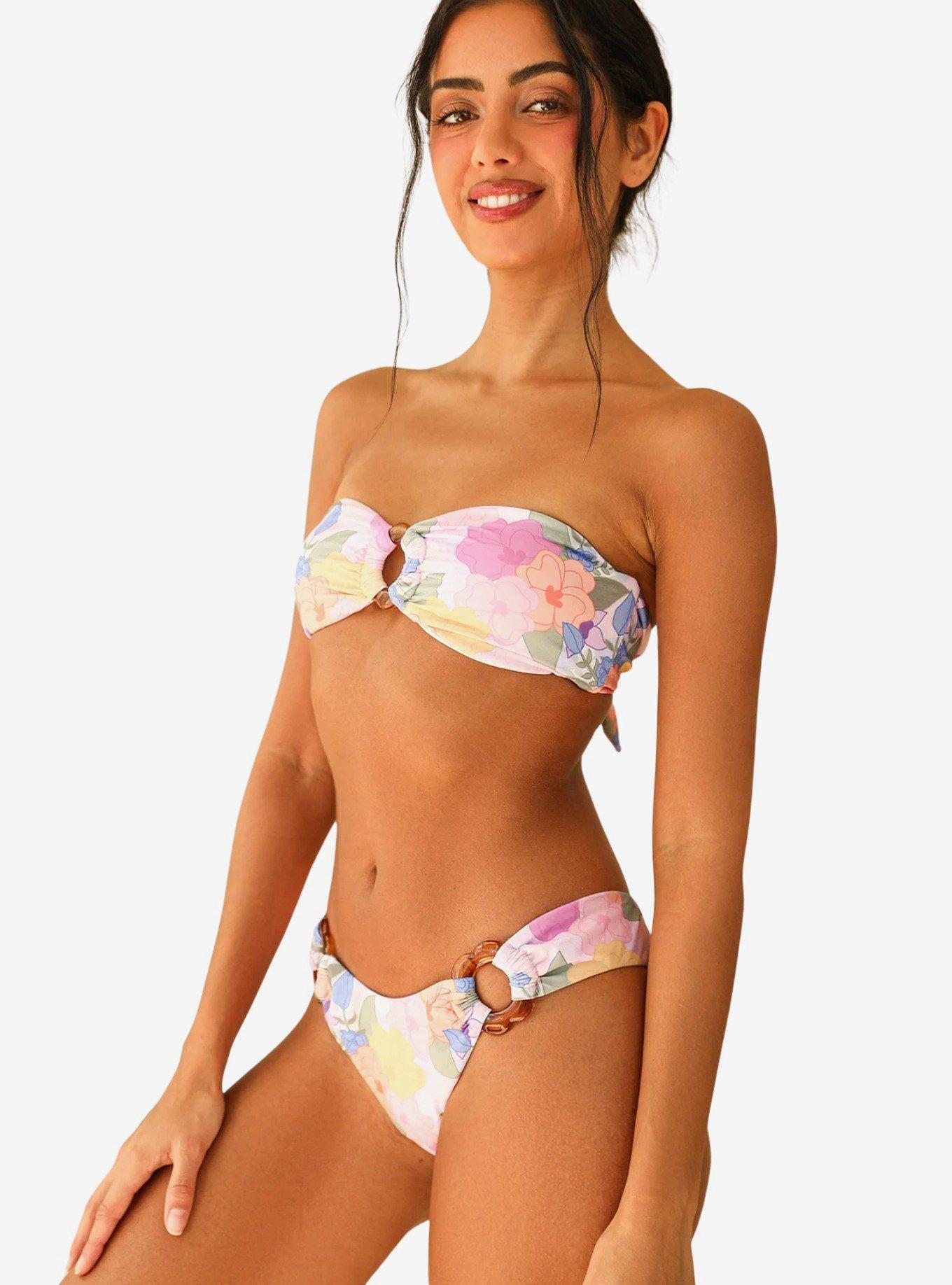 Dippin' Daisy's Lotus Swim Top Zen Garden Floral, FLORAL, alternate