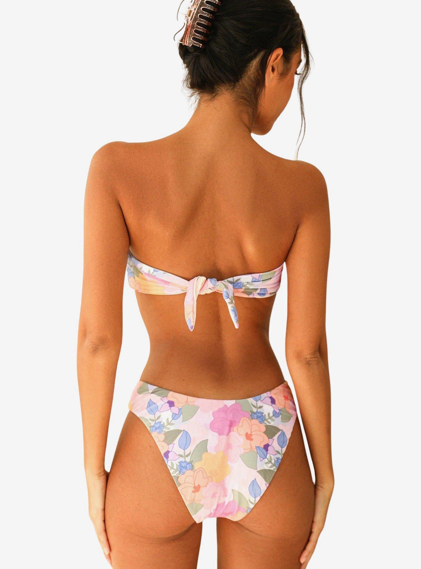 Dippin' Daisy's Lotus Swim Top Zen Garden Floral, FLORAL, alternate