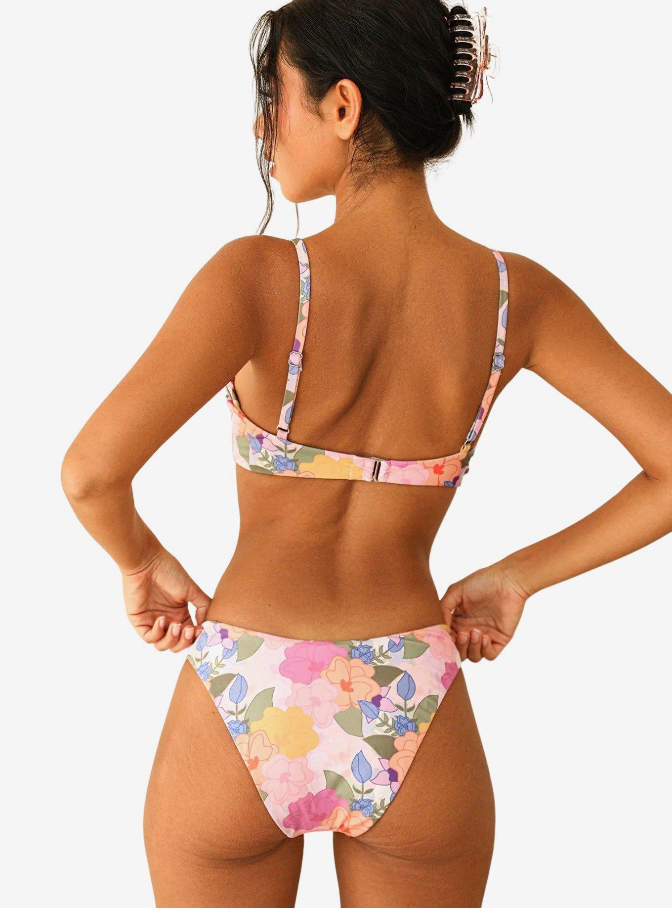 Dippin' Daisy's Nocturnal Swim Bottom Zen Garden Floral, FLORAL, alternate