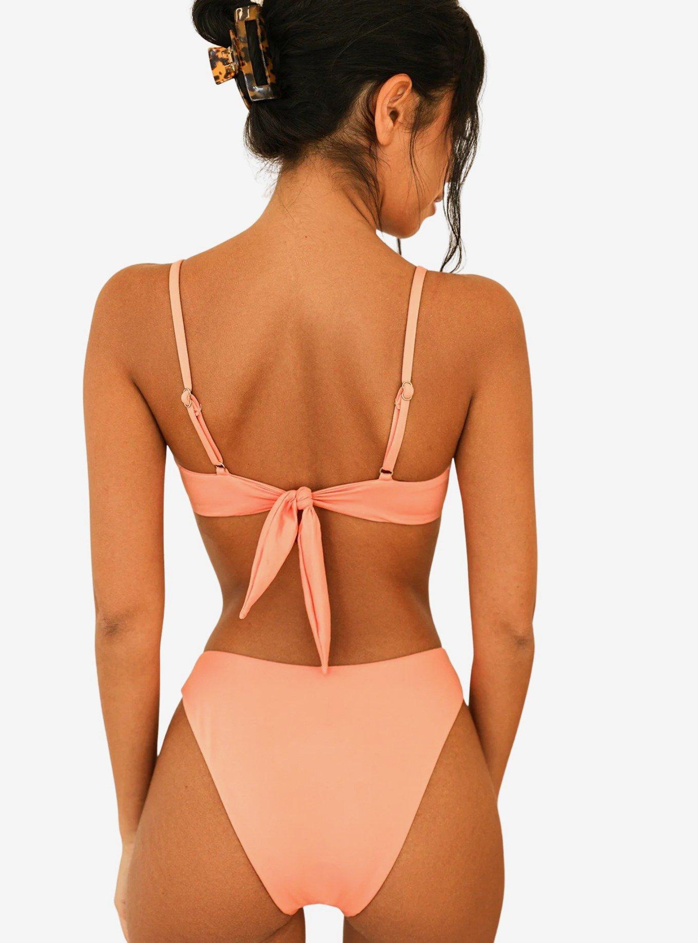 Dippin' Daisy's Nocturnal Swim Bottom Lotus Orange, , hi-res