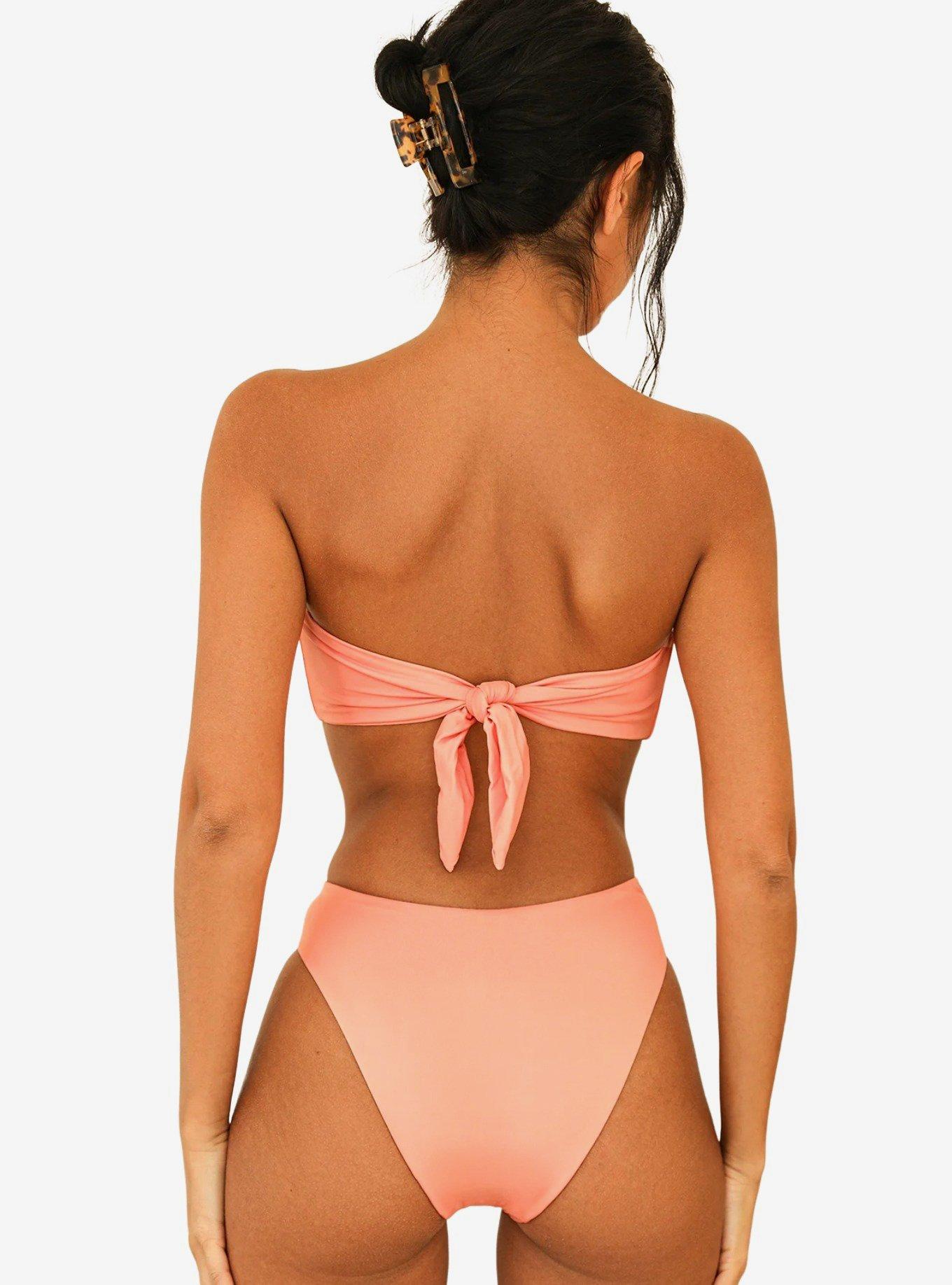 Dippin' Daisy's North Shore Swim Bottom Lotus Orange, ORANGE, alternate