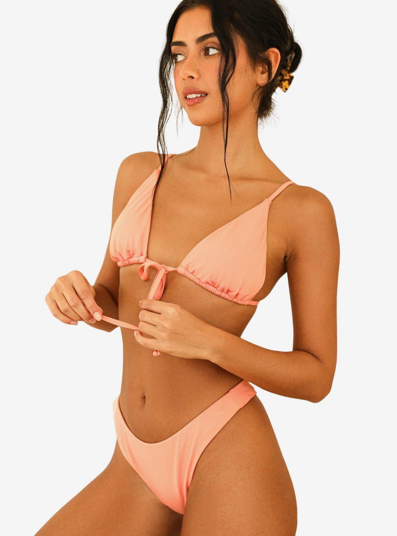 Dippin' Daisy's Seaport Swim Bottom Lotus Orange, ORANGE, alternate