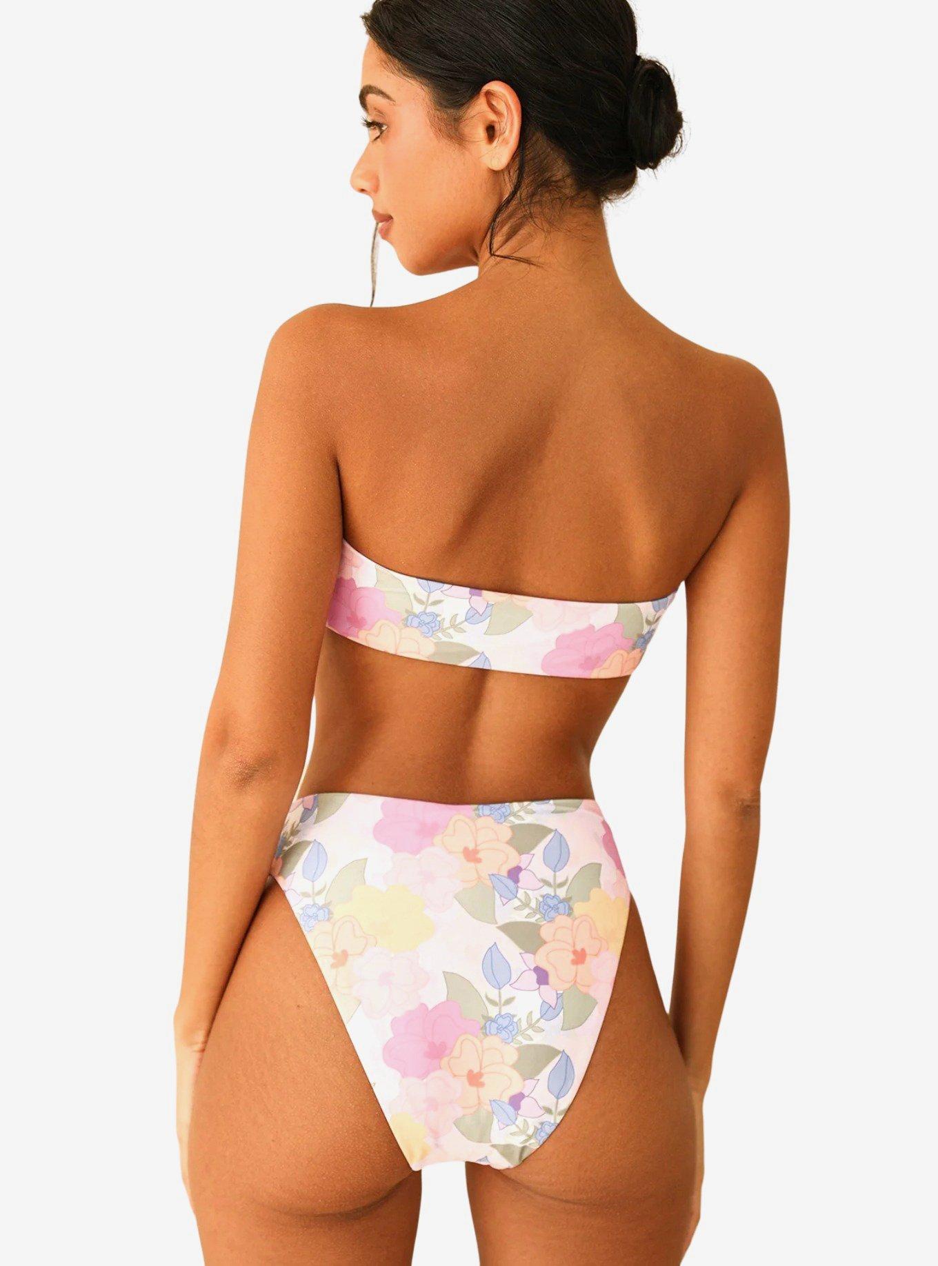 Dippin' Daisy's Seashore Swim Bottom Zen Garden Floral, , hi-res