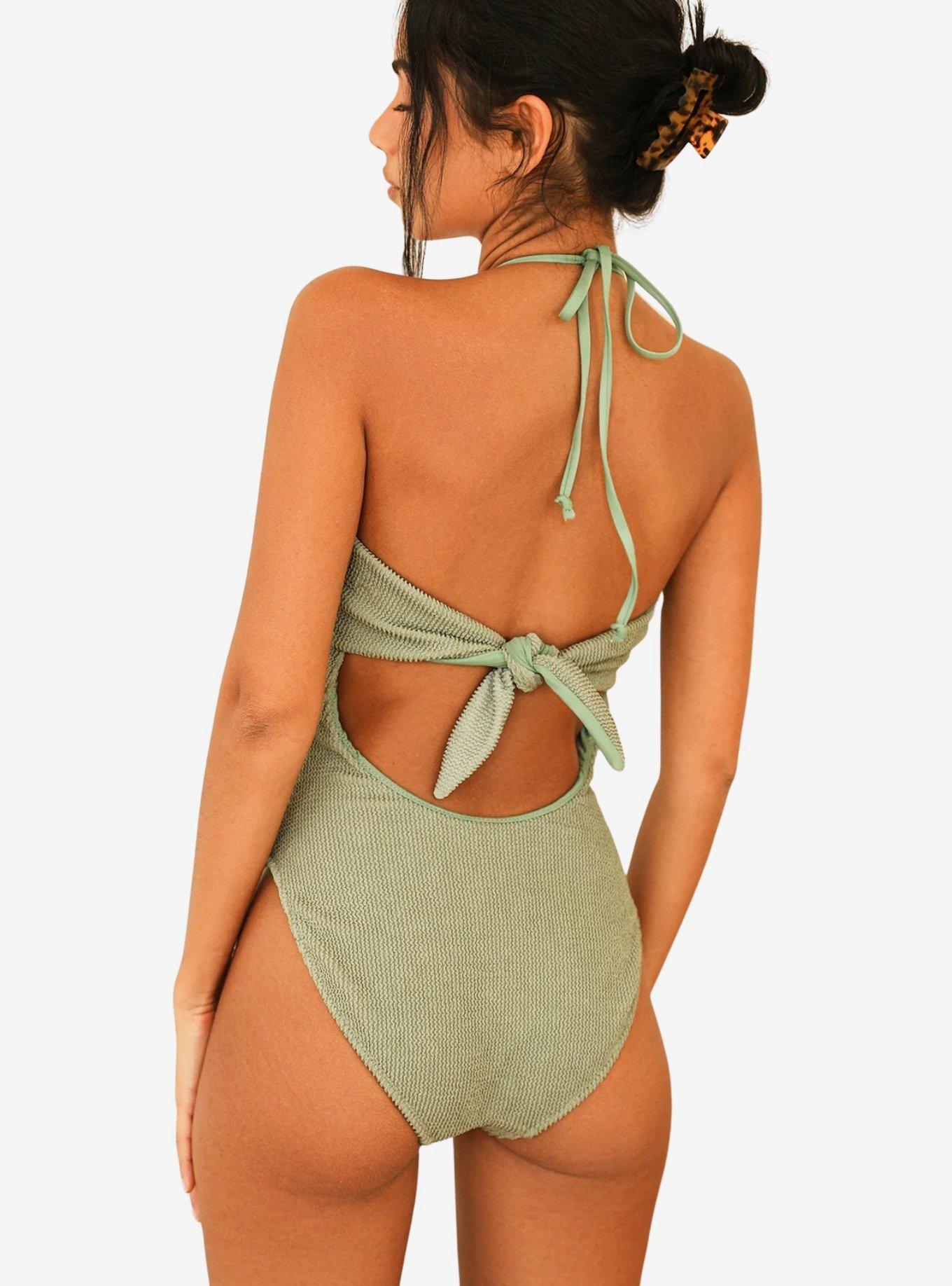 Dippin' Daisy's Wave Rider Swim One Piece Retreat Olive