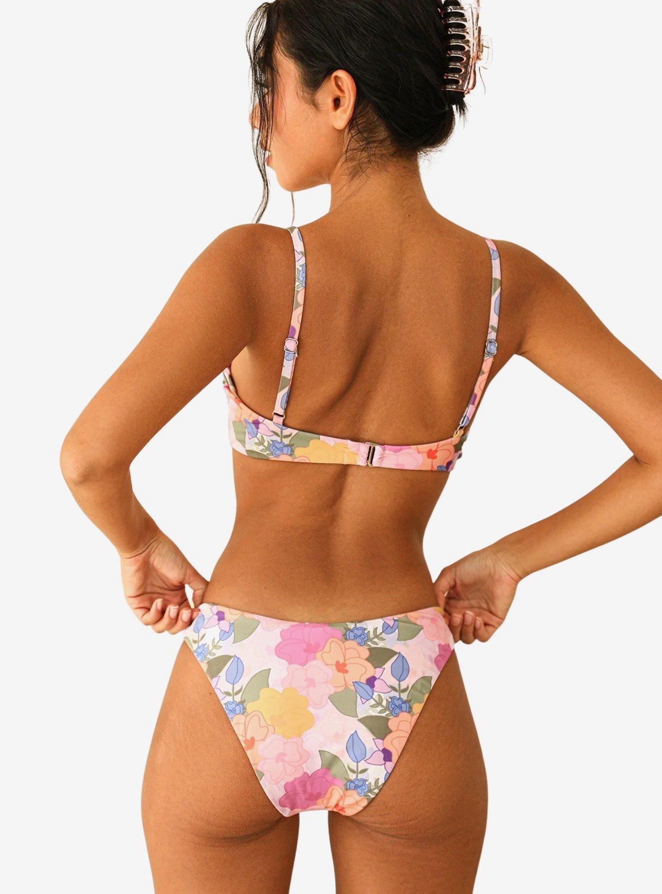 Dippin' Daisy's Zen Swim Top Zen Garden Floral, , hi-res