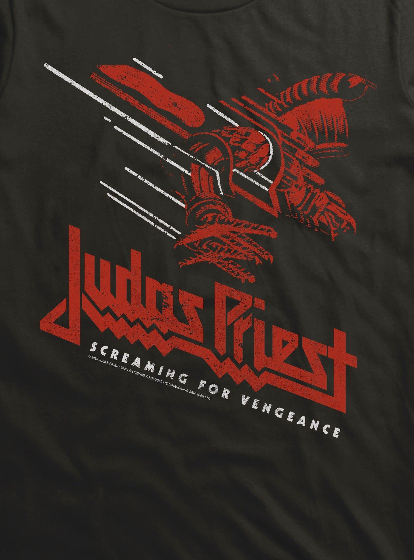 Judas Priest Screaming For Vengeance T-Shirt, BLACK, alternate