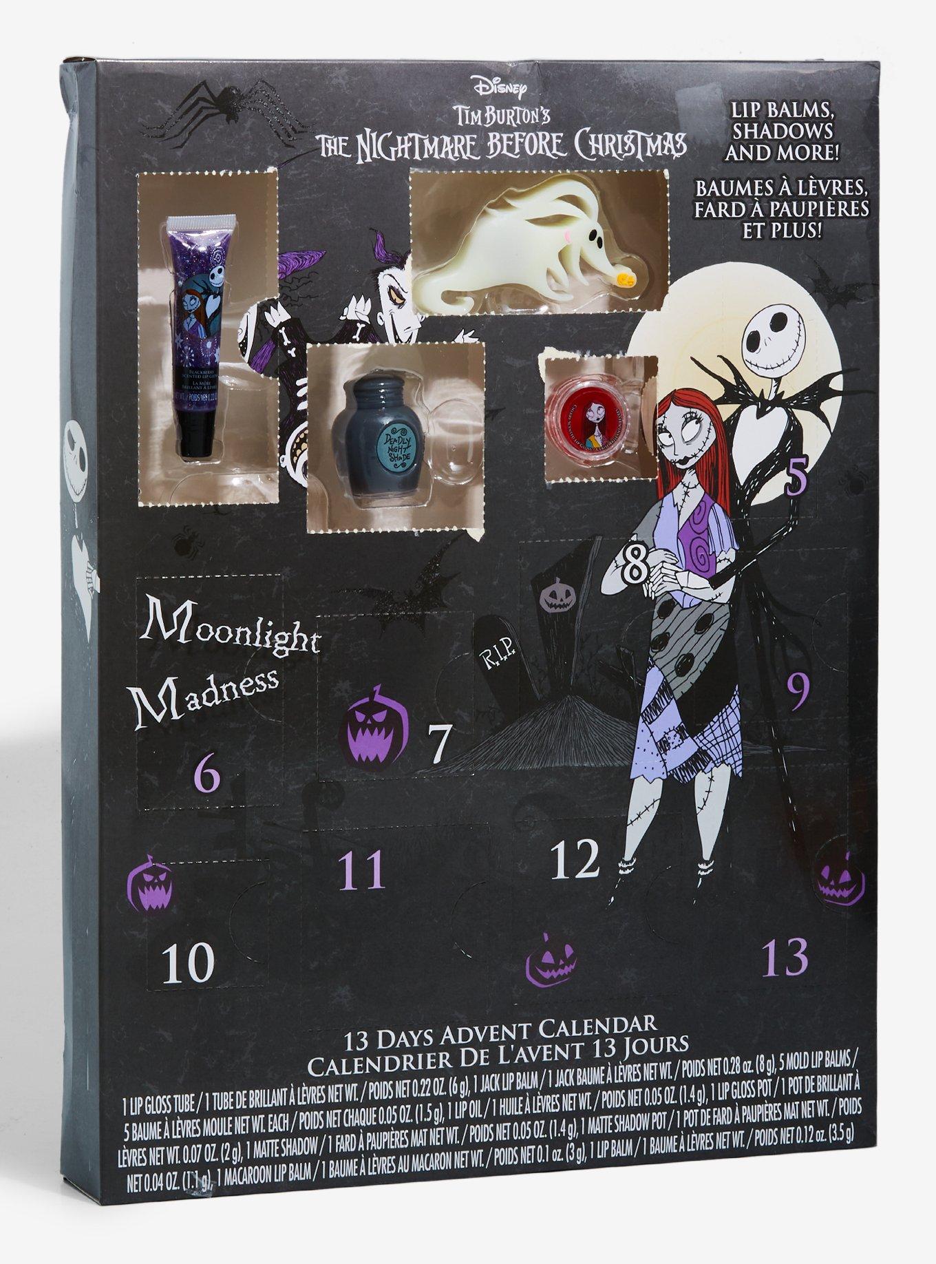 The Nightmare Before Christmas 13 Day Advent Calendar Beauty Set, , alternate