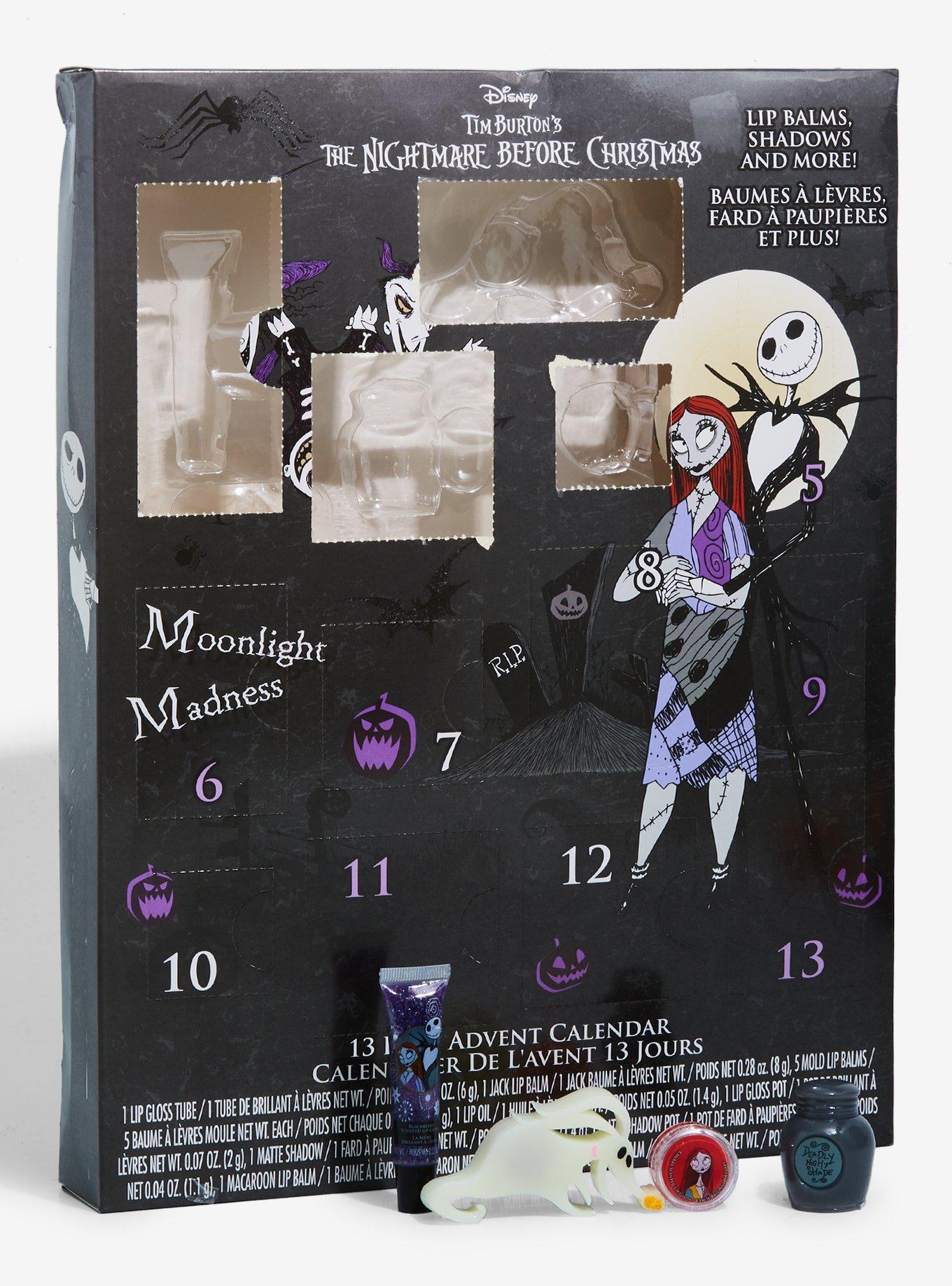 The Nightmare Before Christmas 13 Day Advent Calendar Beauty Set, , alternate