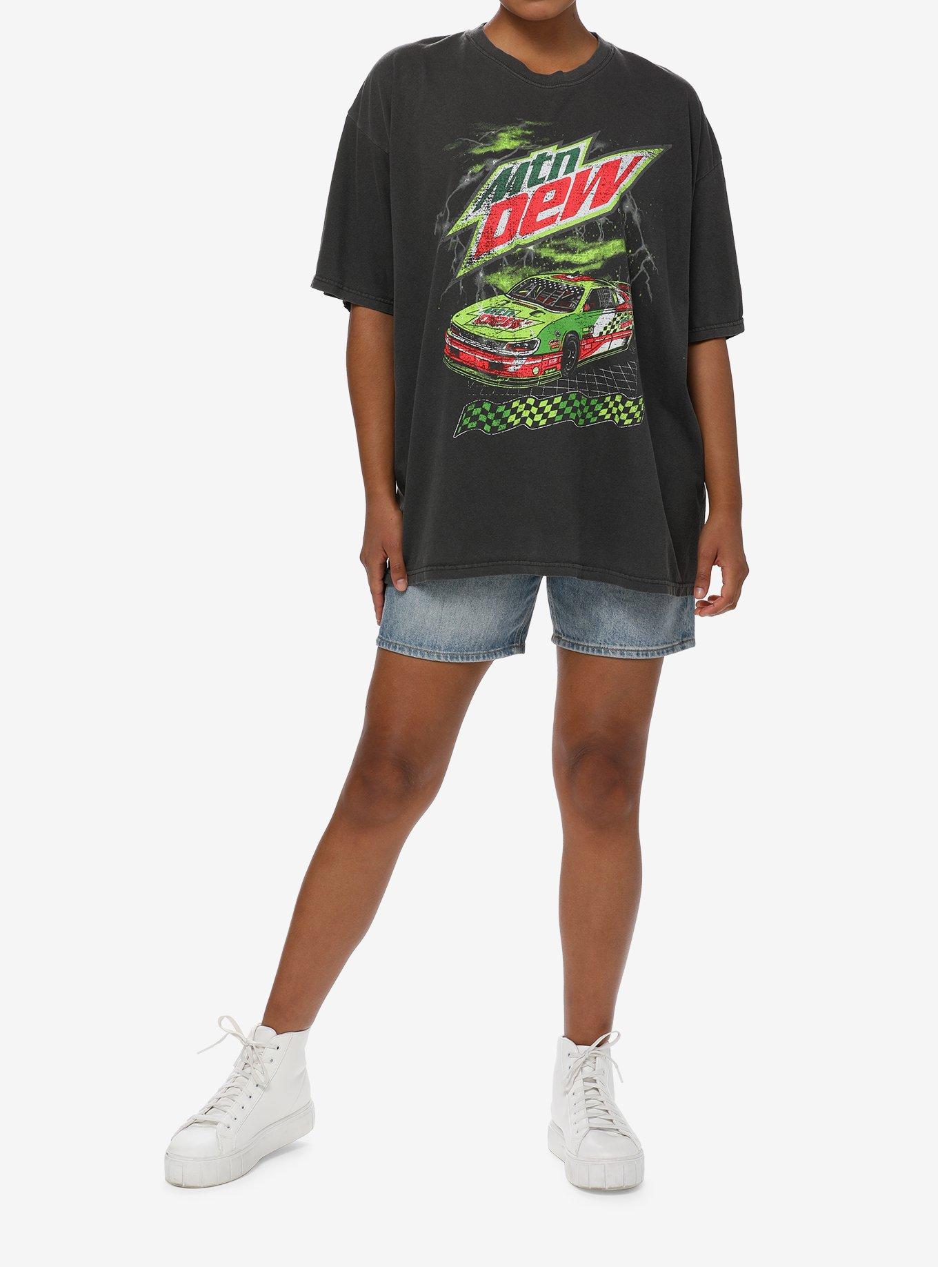 Mountain Dew Racecar Girls Oversized T-Shirt, MULTI, alternate