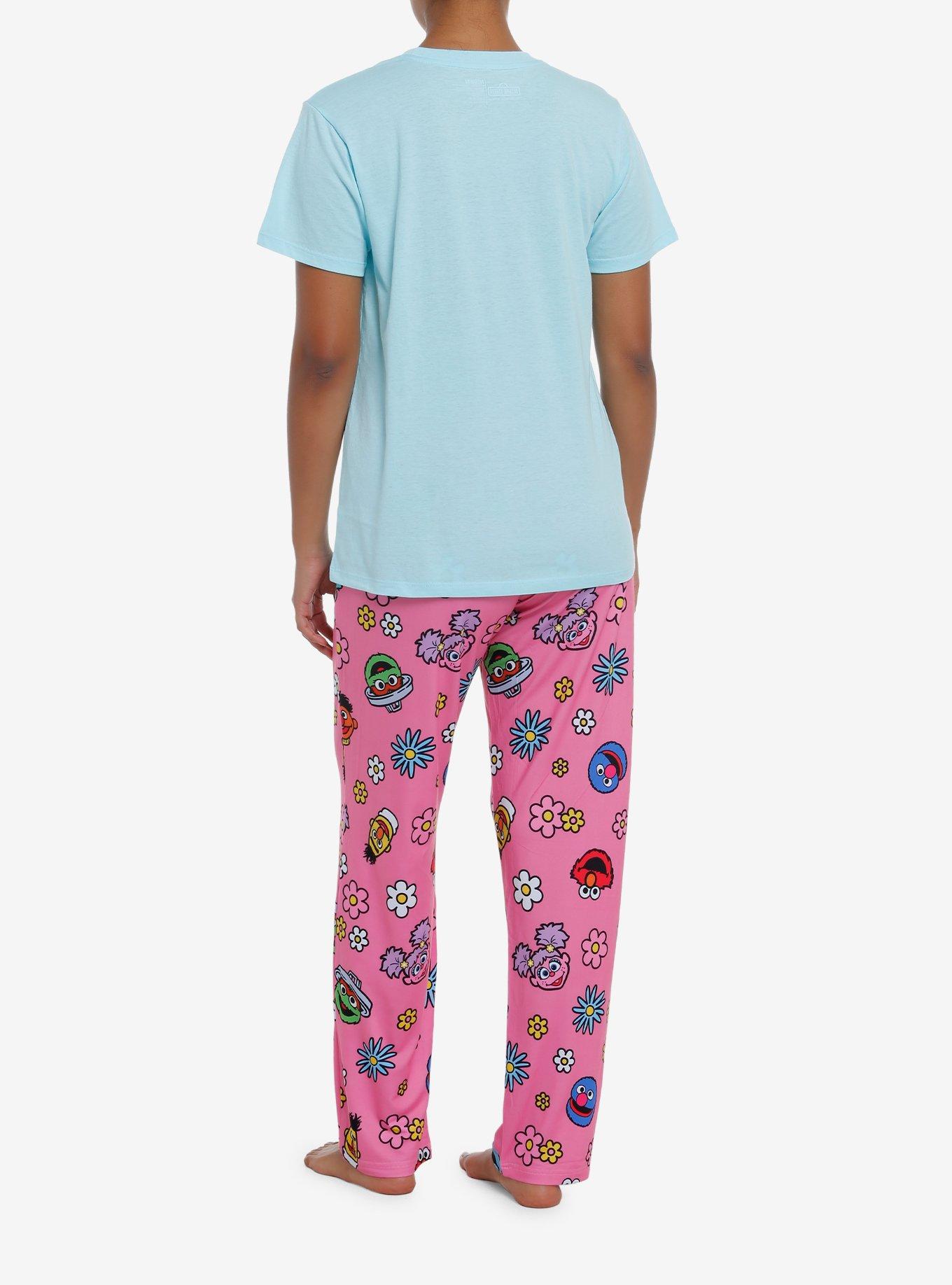 Sesame Street Flower Pajama Set, MULTI, alternate