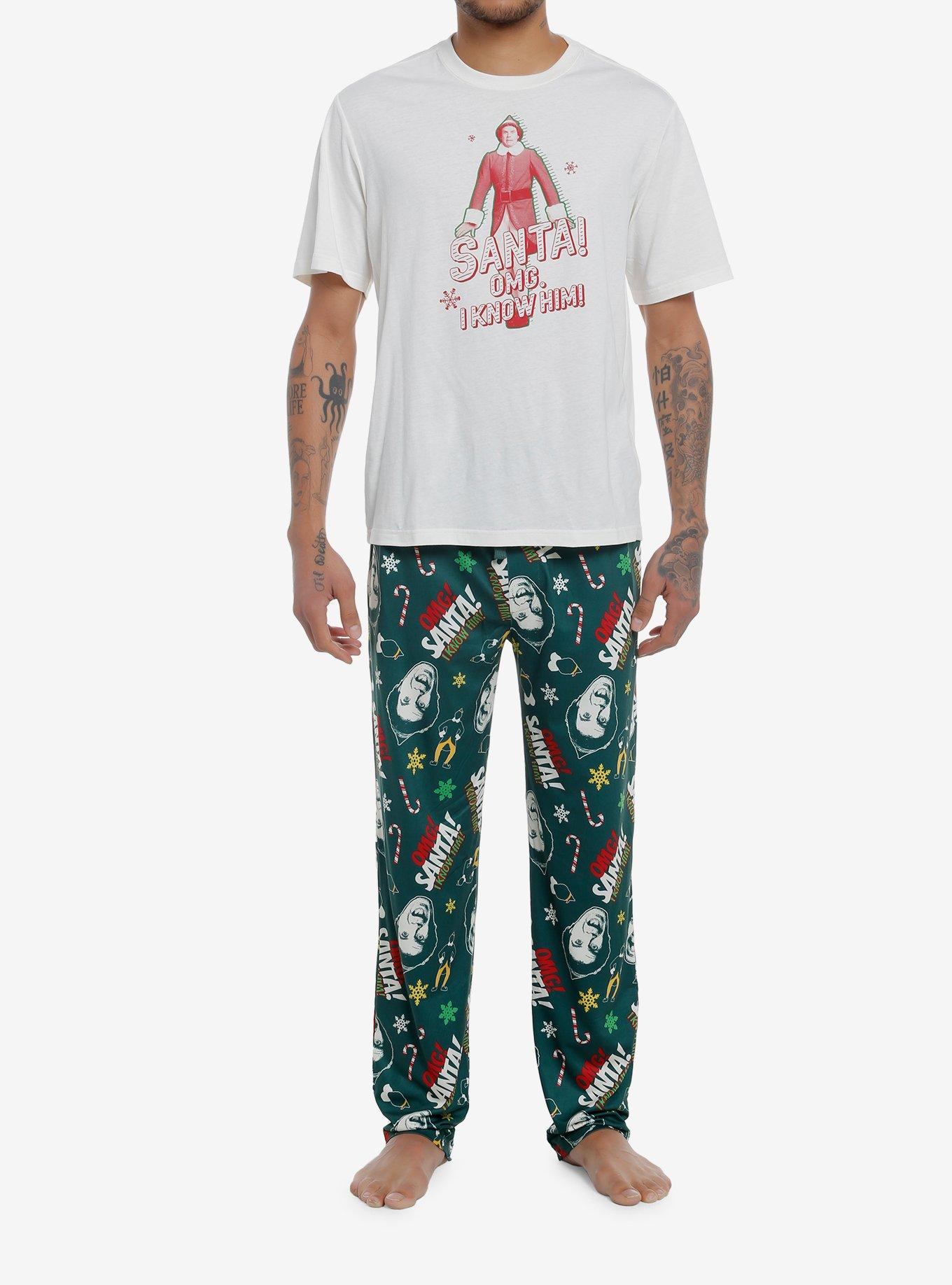 Elf Santa Pajama Set, MULTI, alternate