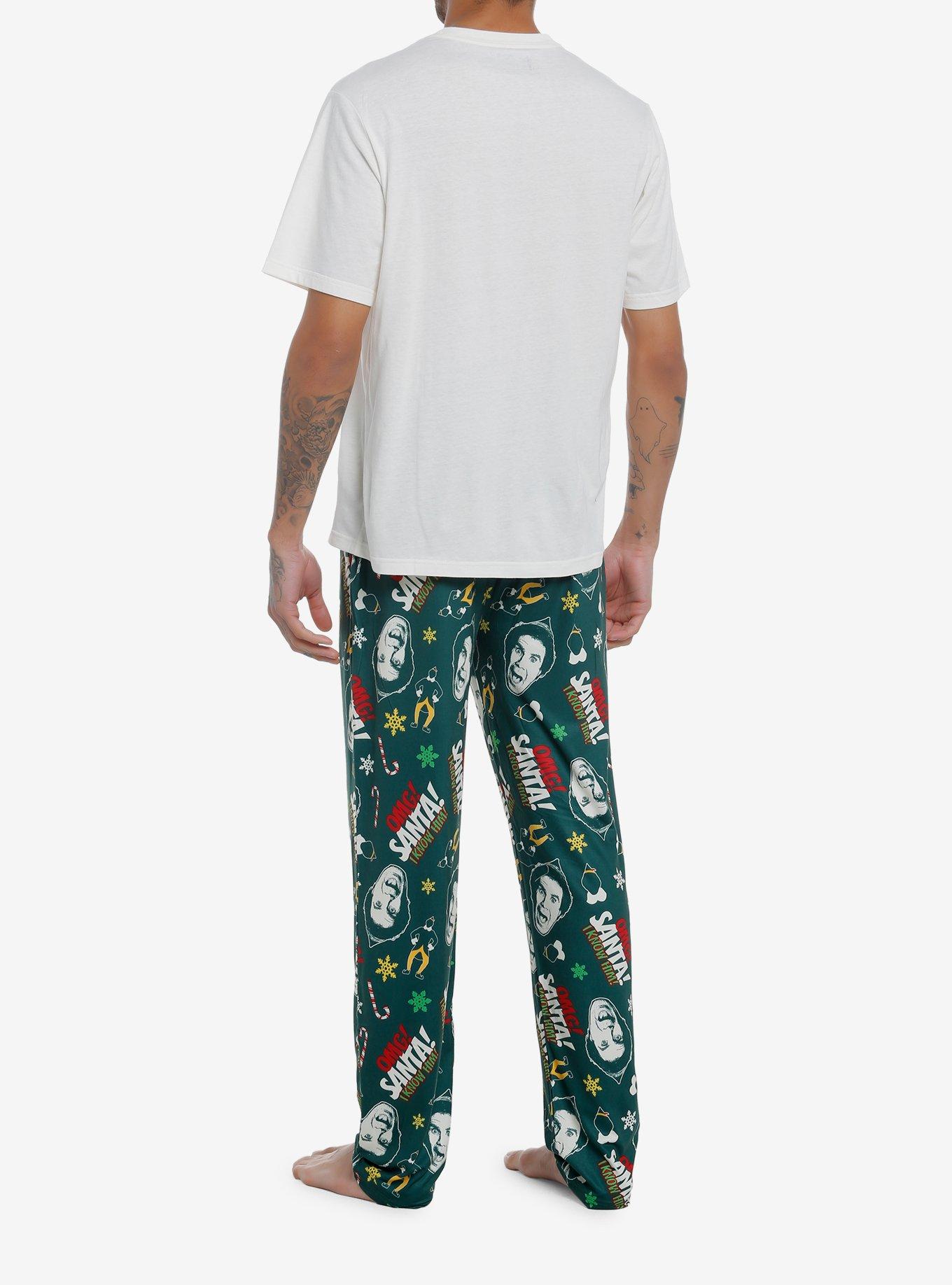 Elf Santa Pajama Set, MULTI, alternate