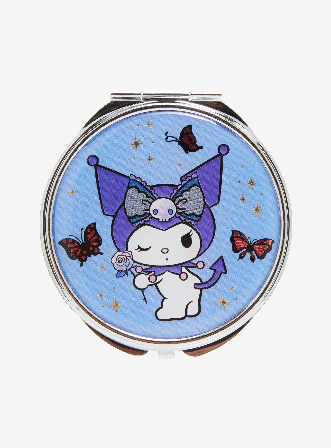 Kuromi Butterfly Compact Mirror, , alternate