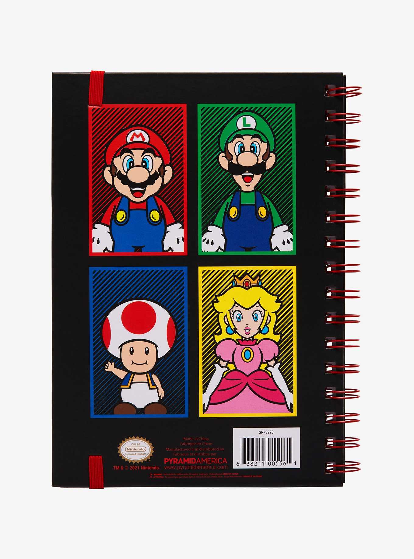 Super Mario Bros. Character Grid Hardcover Journal, , hi-res